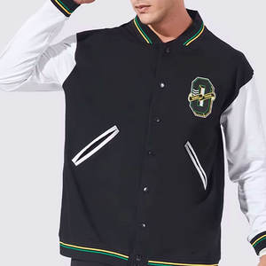 Offre Spéciale veste en laine de haute qualité pour hommes avec logo imprimé personnalisé col montant long design d'hiver inspiré de High Street - Product Image 5