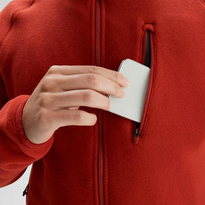 Men's for Orange Performance <b>Fleece</b> | 240 GSM Alpine-Core <b>Thermal</b> Mid-Layer | OEM Precision-Engineered Embroidery Elite Outdoor - Product Image 4