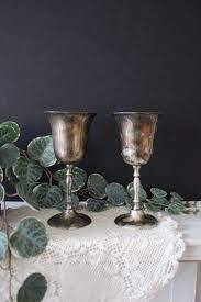 แก้วไวน์ทองเหลืองทำมือ สลักลายสวยงาม ถ้วยโลหะวินเทจ แก้วน้ำสไตล์โบราณ อุปกรณ์บาร์ ของขวัญแต่งงาน แก้วน้ำหรูหรา - Product Image 4