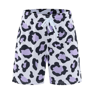 Best Selling Casual Fitness <b>Men's</b> Polyester <b>Mesh</b> <b>Shorts</b> with Custom Logo Sublimation Transfer Print Breathable & Quick Dry - Product Image 3