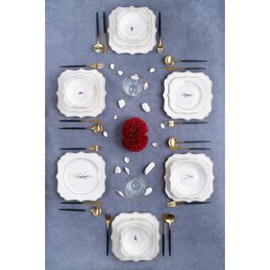 Acar 365 Love giardino porcellana 24 pezzi cena Set - Product Image 3