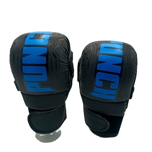 Nouveauté : Gants de boxe en PU imperméables de haute qualité, à doigts entiers, avec fermeture auto-agrippante et sangle de poignet réglable, respirants - Product Image 3