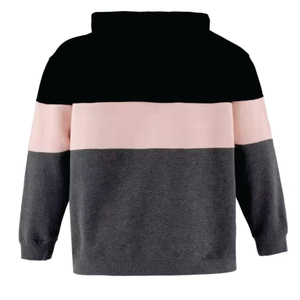 เสื้อฮู้ดแบบสวมหัวสำหรับผู้ชายเสื้อฮู้ดแบบลำลองสีตัดกัน - Product Image 2