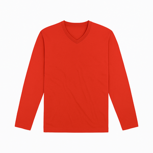 เสื้อยืดคอกลมสำหรับผู้ชายเสื้อยืดผ้าคอตตอนธรรมดาเสื้อยืดไม่มีลวดลายสำหรับผู้ชาย - Product Image 4