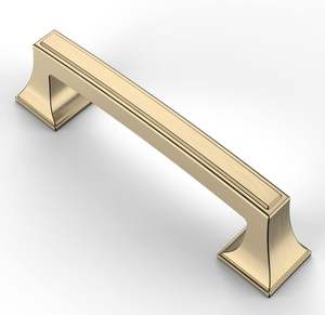 Poignées de porte de placard en laiton massif finition antique, poignées de meubles de qualité supérieure pour armoire et placard pour la maison et l'hôtel - Product Image 2