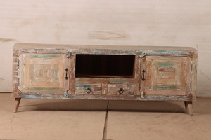 Stylish Wooden Cabinet <b>Sideboard</b> Buffet Furniture for Modern Homes Featuring Display <b>Storage</b> Shelves Doors Drawers and Versatile - Product Image 6