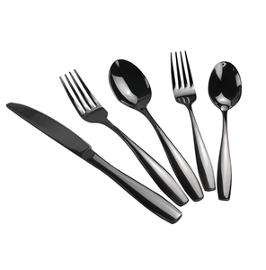 Juego de cubiertos de metal con aspecto atractivo, tenedor, cuchara, juego de cubiertos, vajilla de acero con espejo para el hogar y el Hotel para la cena, uso de frutas - Product Image 1