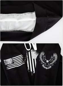 Diseño personalizado negro clásico 100% algodón con cordón Sudadera con capucha Tops de alta calidad para estilo informal de invierno - Product Image 6