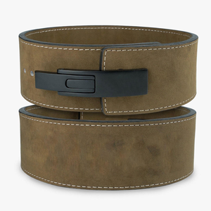 Cinturón de Levantamiento de Pesas de Cuero Vacuno de Alta Calidad, Cinturón de Gimnasio Resistente con Hebilla de Palanca, Protección Profesional Antideslizante - Product Image 3