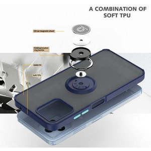 เคสซัมซุง กาแลคซี่ เอ 37 5 จี แม็กเนติก ริง สแตนด์สีน้ำเงิน - Product Image 3
