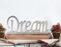 Panneau en bois LIVE Art mural décoratif Inspirational Home Decor Design rustique pour salon ou bureau