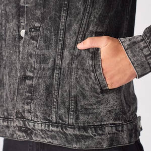 Veste décontractée pour hommes, veste à logo personnalisé, veste en jean de haute qualité de qualité supérieure - Product Image 5