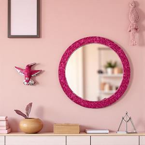 Cadre de miroir en mosaïque fait main, cadre de miroir en mosaïque décoratif pour mur, cadre de miroir en mosaïque fait main, décoration d'intérieur à prix avantageux - Product Image 5