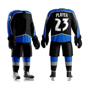 2022 New Design Kids Cheap Custom Uniform Youth Team Sublimated Ice Hockey Uniform Custom Mens Top Quality Ice Hockey Uniform - Product Image 4