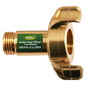 Raccord de tuyau d'arrosage 13 mm en laiton GEKA Plus K par GEKA - Product Image 2