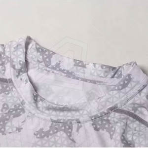 Maillot de bain pour hommes Gilet de protection contre les éruptions cutanées Vêtements de protection contre les éruptions cutanées imprimés Rush Guard pour hommes - Product Image 5