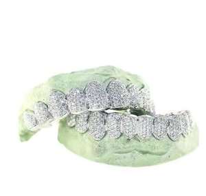 Grillz de luxe faits main en moissanite plaqué or/argent, les plus vendus, pour les dents, bijoux corporels Hip Hop, cadeau pour homme - Product Image 5
