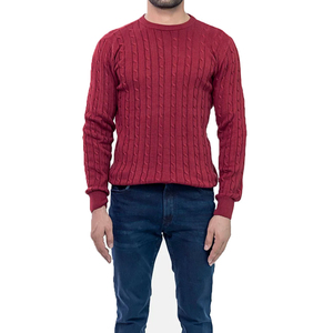 Pull en tricot personnalisé pour hommes, pulls à col rond, polos à revers rayés, vestes d'hiver, pulls tricotés pour hommes - Product Image 3