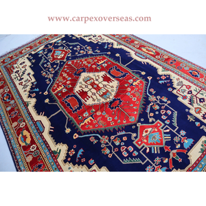 Alfombra de lana Natural hecha a mano turca de diseño detallado de buena calidad para decoración del hogar tamaño grande lavable y antideslizante - Product Image 1