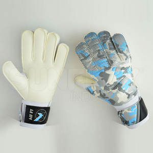 Gants de gardien de but professionnels de haute qualité, respirants, en cuir et latex, antidérapants, légers, avec poignées, unisexes - Product Image 5