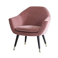 Luxury Design Modern Leather Soft Fabric Comfort Seating <b>Sofa</b> Chair <b>for</b> Living Room Hotel Restaurant & Cafe Furniture - Product Image 2