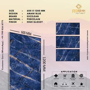 Diseño mejor calificado 2025 especial brillante 60x120 60x60 80x160 piso de cerámica de porcelana Premium fábrica India China Foshan Morbi Made - Product Image 3