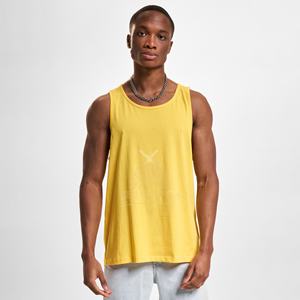 เสื้อกล้าม100% ผ้าฝ้ายระบายอากาศได้ดีสำหรับผู้ชายเสื้อกล้ามออกกำลังกายพื้นพิมพ์ลายสไตล์ลำลองสำหรับฤดูร้อนออกแบบได้ตามต้องการ - Product Image 1