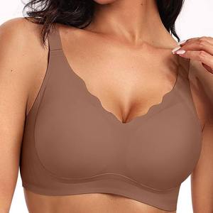 Soutien-gorge sans couture sexy pour femmes, soutien-gorge push-up sans armatures, doux et confortable, à porter tous les jours pour les grandes poitrines - Product Image 6
