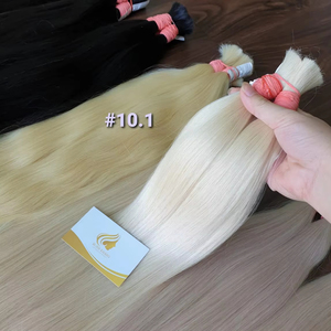 Extensiones de cabello humano de color a granel de alta calidad de Vietnam mejor precio extensiones de cabello al por mayor - Product Image 1
