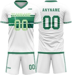 Ropa de fútbol del equipo nacional para niños Nueva temporada jersey de manga corta traje de entrenamiento de fútbol al por mayor con uniforme de sublimación - Product Image 1