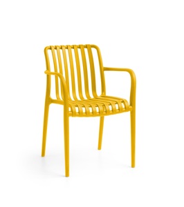 เก้าอี้พลาสติกแบบซ้อนได้สำหรับสวนกลางแจ้งราคาส่งถูก ผู้ผลิตเก้าอี้ร้านอาหารทันสมัย เก้าอี้รับประทานอาหารสำหรับโรงแรมและร้านกาแฟ - Product Image 1