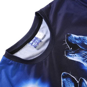 Camiseta de Playa Personalizada por Sublimación para Hombre, Ligera, Informal, de Poliéster, Proveedor OEM - Product Image 3