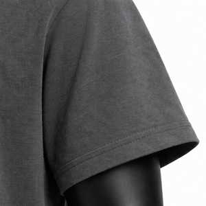 Camiseta personalizada de moda para hombre, impresión de camisetas, 100% algodón, estilo urbano, lisa, teñida, primavera, verano, otoño - Product Image 4