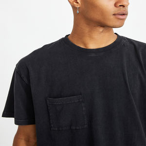 Camiseta de algodón jersey, nuevo estilo casual, algodón orgánico puro para hombre, camiseta 100% algodón, camiseta barata, jersey, ropa personalizada. - Product Image 6