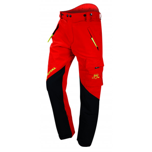 Combinaison de travail Pro Arbor Red T/52 EN381-5 haute visibilité, résistante à l'eau, réfléchissante, en polyester - 100% polyester, taille XS - Product Image 1
