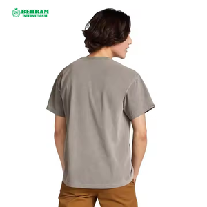 T-shirt personnalisable en polyester/coton pour hommes et femmes, haute qualité, délavé à l'acide, toutes couleurs, coupe ample, séchage rapide, écologique - Product Image 6