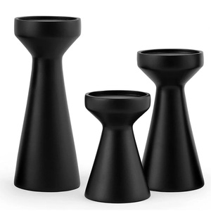 Elegantes portavelas de madera para decoración de mesa de Castle Home a precios asequibles de proveedores indios - Product Image 3