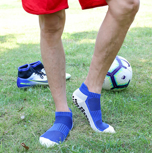 Wholesale Men's Anti Slip <b>Grip</b> Football <b>Socks</b> Custom Embroidery Logo Cotton Sports Soccer <b>Socks</b> Professional Design Silicone - Product Image 6