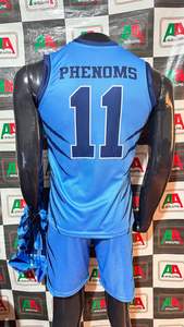 Fotos reales Uniforme de baloncesto Jersey pantalones cortos bolsa paquetes calcetines transpirable tela de secado rápido más tamaño bordado por sublimación - Product Image 2