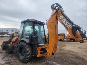2024 para CASE 580N EP Diesel hidrostático 4x4 retroexcavadora barato Tractor frontal de 4 ruedas con motor central y motor - Product Image 2