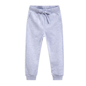 Pantalon de jogging décontracté à taille élastique, cordon de serrage, mélange de coton, doublure en polaire, anti-froissement, respirant, style streetwear - Product Image 3