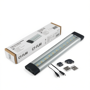 ไฟ LED CT-FL80 ขนาด 80 ซม. สำหรับติดตั้งใต้โต๊ะ 9 วัตต์ 3000K แสงวอร์มไวท์ ไฟคริสต์มาส - Product Image 2