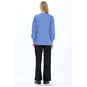 Ensemble de gommage médical à manches longues unisexe Uniforme d'hôpital confortable pour médecins et infirmières - Product Image 2