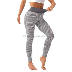Vêtements de sport tendance pour femmes, leggings de yoga sans couture à taille haute, pantalons de course, leggings d'entraînement - Product Image 5