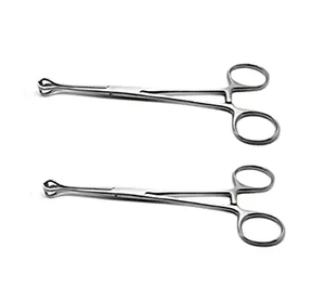 Pinzas Hemostáticas Babcock de Alta Calidad para Tejidos, Instrumentos Quirúrgicos Básicos, Pinzas Babcock de Calidad Media - Product Image 6