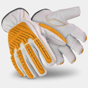 Recién llegado, guantes de seguridad para adultos, transpirables, flexibles, con dedos completos, a prueba de agua y resistentes a las vibraciones, guantes mecánicos TPR - Product Image 4