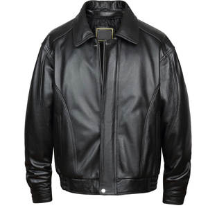 Chaqueta de cuero de moda de venta Premium para adultos Cómoda y elegante Nueva chaqueta de cuero de moda con logotipo personalizado de moda - Product Image 1