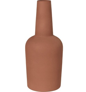 Florero de Metal de inspiración nórdica Scandi, diseño artístico elegante para decoración del hogar, boda, hecho a mano, opciones personalizables ecológicas - Product Image 1