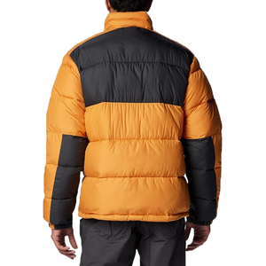 Chaqueta de golf acolchada con cremallera completa y soporte de LICRA poliéster y nailon con logotipo personalizado de fábrica OEM para hombre - Product Image 2