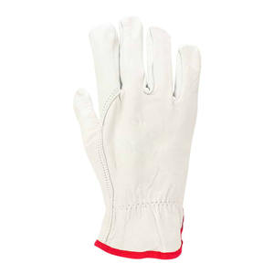 Guantes de conductor de cuero de grano de cuero de vaca de seguridad industrial de alta resistencia de mejor rendimiento Guantes suaves y cómodos resistentes al calor - Product Image 5